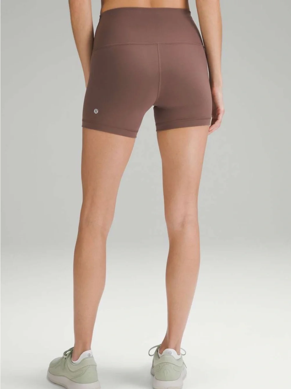 lululemon athletica High-Rise Mauve Brown Bike Shorts